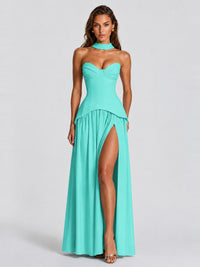 Strapless Sweetheart High Slit Prom & Formal Dress