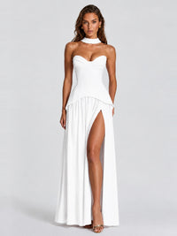 Strapless Sweetheart High Slit Prom & Formal Dress