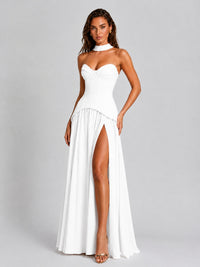 Strapless Sweetheart High Slit Prom & Formal Dress