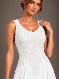 A-line 2 Pieces Chiffon Appliques Mother of The Bride Dresses with Jackets