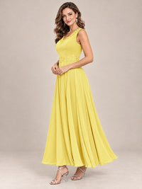 Dusty Blue Floral Lace Chiffon Mother of the Bride Dress with Jacket